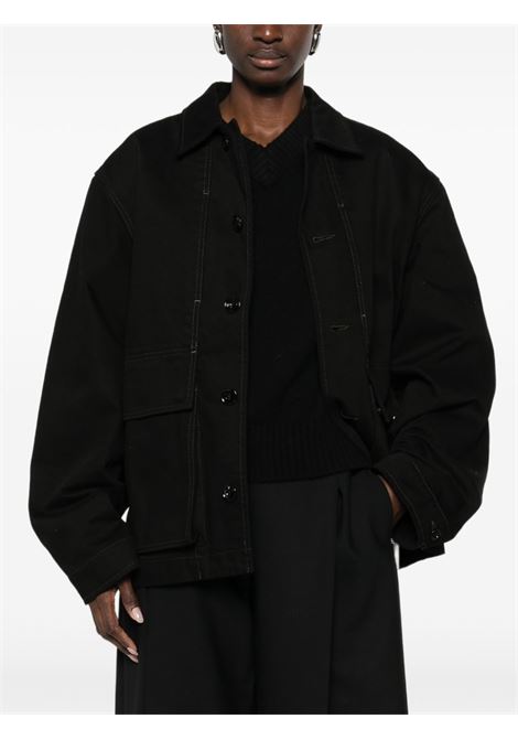 boxy jacket unisex black LEMAIRE | OW1223 LD1055BK999